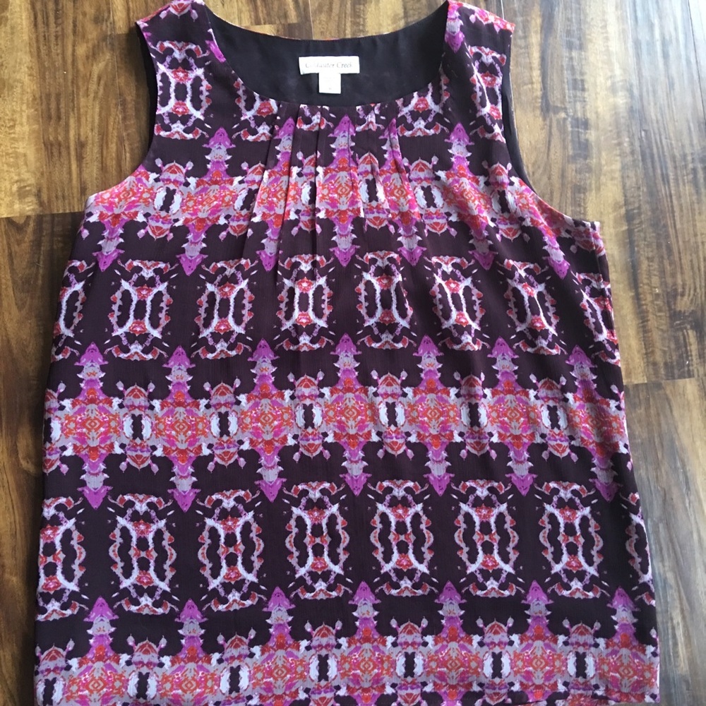 Coldwater Creek Moroccan tank/shell size small